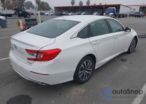 2020 Honda Accord Hybrid из США, поврежденный, VIN 1HGCV3F11LA009984